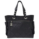 【ほぼ全品10%OFF!10日20時から5時間限定】シャネル CHANEL バッグ パリビアリッツ レディース ブランド トートバッグ コーティングキャンバス ...