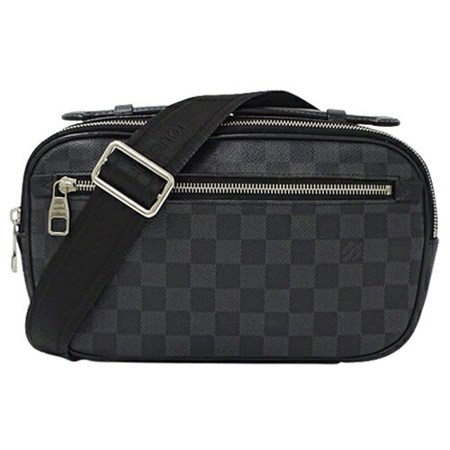 LOUIS VUITTON◇アンブレール_ダミエ・グラフィット_BLK/PVC/BLK LOUIS VUITTON◇アンブレール_ダミエ・グラフィット_BLK/PVC/BLK