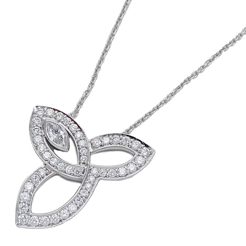 ハリー・ウィンストン HARRY WINSTON ネックレス レディース ブランド PT950 ダイヤモンド リリークラスター プラチナ ジュエリー 磨き済み 【中古】のサムネイル