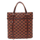 【ほぼ全品10%OFF!25日20時から4時間限定!】ロエベ LOEWE バッグ レディース ブランド トートバッグ リピート オレンジ ブラウン A4サイズ 手持ち 通勤 通学 普段使い おしゃれ ロゴ 【中古】