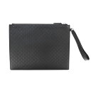 グッチ GUCCI バッグ レディース メンズ ブランド クラッチバッグ セカンドバッグ マイクロGG シマ レザー ブラック 544477 薄い 軽い 持ち手...