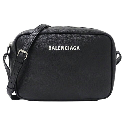 【最大10%OFF!4日20時〜11日1時59分まで】バレンシアガ BALENCIAGA バッグ レディース ブランド ショルダーバッグ エブリデイ レザー ブラック 679267 カメラバッグ ミニバッグ 小さめ 斜め掛け おしゃれ 【中古】