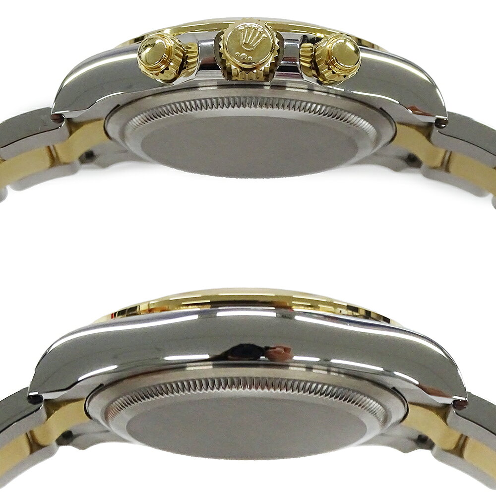 【最大10％OFF！！22日20時〜27日1時59分まで！】ロレックス ROLEX コスモグラフ デイトナ 126503 ランダム番 時計 メンズ ブランド 自動巻き AT ステンレス SS ゴールド YG ルーレット コンビ ブラック メーカーOH済み 【中古】