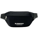 バーバリー BURBERRY バッグ メンズ ブランド ボディバッグ ウエストバッグ ナイロン ソニー ベルトバッグ ブラック シンプル かっこいい アウトドア 【中古】