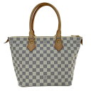 【ほぼ全品10%OFF!25日20時から4時間限定!】ルイ・ヴィトン LOUIS VUITTON バッグ アズール レディース ブランド トートバッグ ダミエアズールキャンバス サレヤ PM ダミエアズール N51186 コンパクト おしゃれ 【中古】