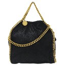 【ほぼ全品10%OFF!10日20時から5時間限定】ステラ・マッカートニー Stella McCartney バッグ レディース ブランド ハンドバッグ ショルダーバッグ 2way ファラベラ タイニートートバッグ ブラック ゴールド金具 黒 チェーンショルダー ミニバッグ 小さめ おしゃれ 【中古】