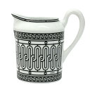 【全品ポイント5倍!27日1時59分まで!】エルメス HERMES 食器 クリーマー レディース メンズ ブランド Hデコ 陶磁器 ブラック ホワイト ミルク入...
