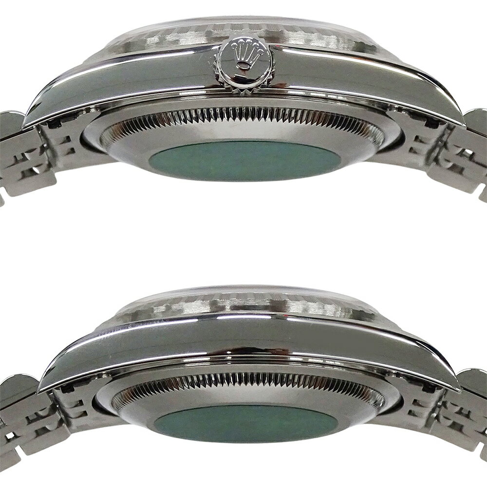 ロレックス ROLEX デイトジャスト 16220 Y番 時計 メンズ ブランド 自動巻き AT ステンレス SS シルバー ホワイト 磨き済み 【中古】