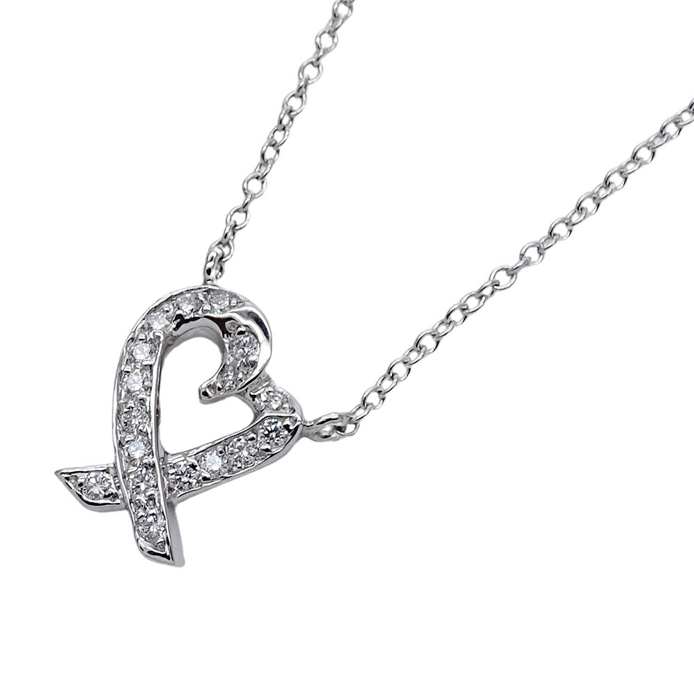 【全品ポイント5倍！27日1時59分まで！】ティファニー TIFFANY&Co. ネックレス レディース ブランド PT950 ダイヤモンド パロマピカソ ..