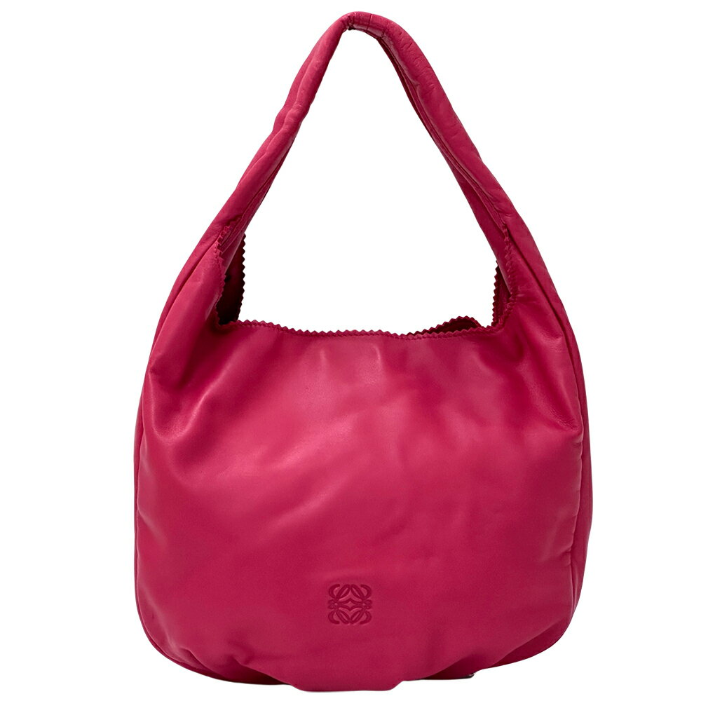 ロエベ LOEWE バッグ レディース ブランド ショルダーバッグ レザー ヴィエント30 ピンク ワンショルダー おしゃれ おでかけ 【中古】