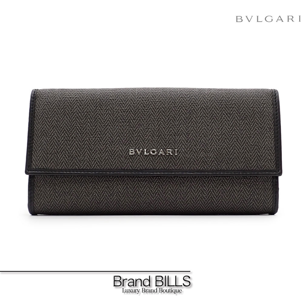 本日のみ 良美品 ブルガリ BVLGARI ウィークエンド ヘリンボーン 長財布 n0527718bv-1-2.jpg