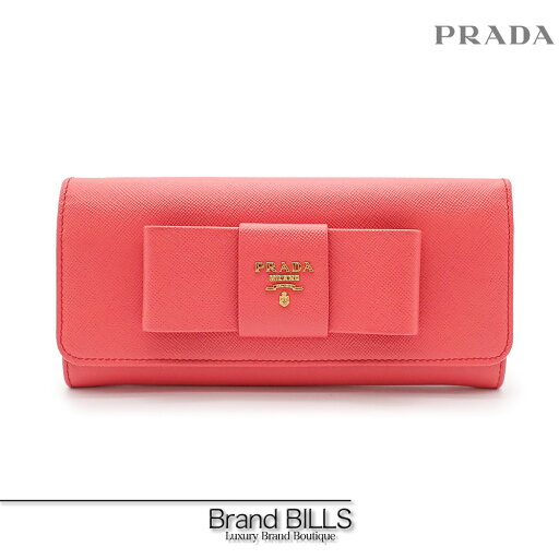 美品 PRADA プラダ サフィアーノ フィオッコ 長財布 ロングウォレット リボン 1M1132 FRAGOLA ピンク 送料無料 【中古】 美品 PRADA プラダ サフィアーノ フィオッコ 長財布 ロングウォレット リボン 1M1132 FRAGOLA ピンク 送料無料 【中古】
