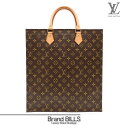 美品 LOUIS VUITTON ルイヴィトン サック・プラ トートバッグ 書類バッグ M51140 モノグラム ブラウン 送料無料 【中古】