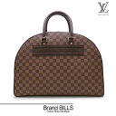 未使用品 LOUIS VUITTON ルイ ヴィトン ノリータ ハンドバッグ ボストンバッグ N41454 ダミエ エベヌ 廃番 送料無料 【中古】