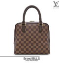 未使用品 LOUIS VUITTON ルイ ヴィトン ブレラ ハンドバッグ N51150 ダミエ ブラウン ゴールド金具 送料無料 【中古】