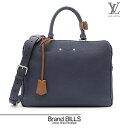 未使用品 LOUIS VUITTON ルイ ヴィトン アルマンド・ブリーフケースMM ビジネスバッグ ショルダーバッグ M54380 ネイビー 送料無料 【中古】