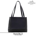 未使用品 HERMES エルメス カバセリエ31 トートバッグ トリヨンクレマンス Hロゴ ステッチ Z刻印 ブラック ブルーニュイ バイカラー 送料無料 【中...