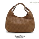 未使用品 BOTTEGA VENETA ボッテガ ヴェネタ イントレチャート カンパーナ トートバッグ 125787 V0016 レザー ブラウン 肩掛け 送料...
