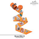 未使用品 HERMES エルメス ツイリー リボンスカーフ Hermes Story エルメス・ストーリー H063875S セリエ マンゴー グレー マルチカ...
