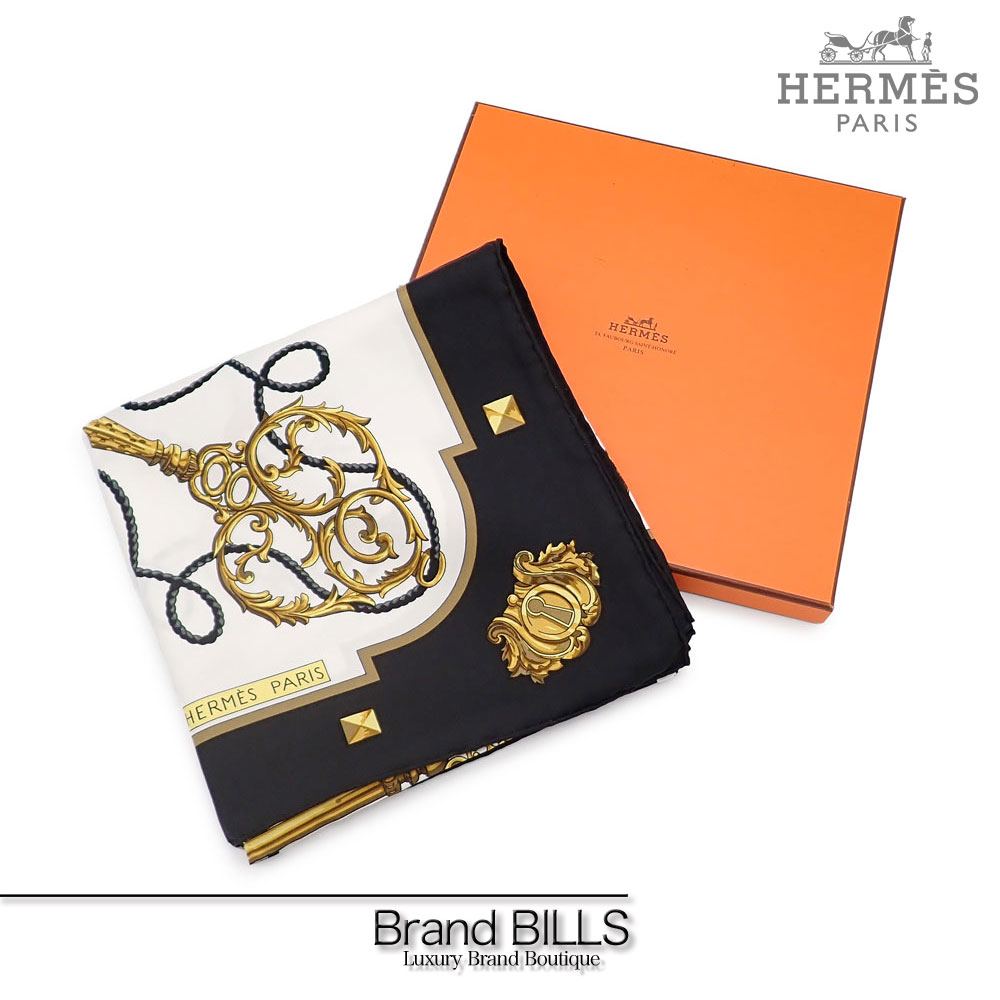 未使用品 HERMES エルメス LES CLES スカ