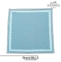 未使用品 HERMES エルメス カレ45 プチカレ レディース メンズ スカーフ シルク100% シエル アズール マリン 805889T 07 送料無料 【...