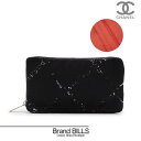 未使用品 CHANEL シャネル 旧トラベルライン ジュエリーポーチ アクセサリー入れ 小物入れ A11824 ブラック ホワイト 6番台 ナイロン 送料無料 ...