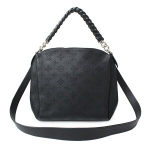 【新品・未使用品】ルイ ヴィトン LOUIS VUITTON モノグラム マヒナ レザー バビロン チェーンBB 2WAY ショルダーバッグ ブラック ノワール 黒 M51223