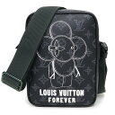 モノグラム 【未使用　展示品】ルイ ヴィトン LOUIS VUITTON ヴィヴィエンヌ ダヌーヴ PM ショルダーバッグ 斜め掛け モノグラムエクリプス レザー ブラック 黒 M43677