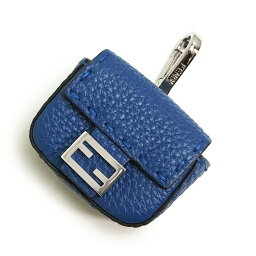 アクセサリーポーチ 【新品・未使用品】フェンディ FENDI バゲット セレリア フック付き イヤホンホルダー ケース ロイヤルブルー 青 7AR869 箱付