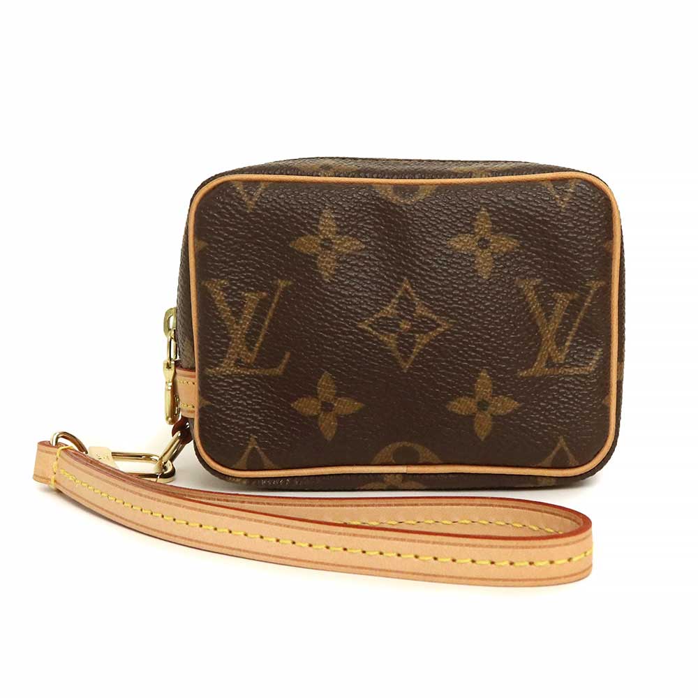 アクセサリーポーチ 【未使用　展示品】ルイ ヴィトン LOUIS VUITTON トゥルース ワピティ ポーチ モノグラム ブラウン 茶 M58030