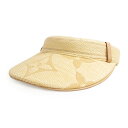 【新品・未使用品】ルイ ヴィトン LOUIS VUITTON バイザー ビーチビュー モノグラム サンバイザー レーヨン コットン ベージュ M78417