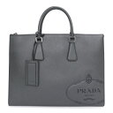 【新品 未使用品】プラダ PRADA サフィアーノ トラベル ビジネスバッグ ブリーフケース ハンドバッグ SAFFIANO TRAVEL レザー ANTRACITE グレー 2VG039