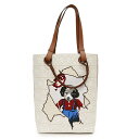 【新品・未使用品】ロエベ LOEWE アナグラム パピー ジョー ブレイナード コラボ トートバッグ ダブルハンドル カーフスキン レザー キャンバス ベージュ...