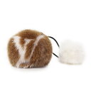 【新品・未使用品】ルイ ヴィトン LOUIS VUITTON シュシュ ヴィゾン LV コージー ファー ヘアアクセサリー ヘアゴム 髪飾り 髪留め ミンク10...