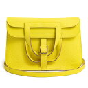【新品・未使用品】エルメス HERMES アルザン 25 2way ショルダー ハンドバッグ 斜め掛け トリヨンクレマンス レザー ライム イエロー 黄 シルバ...
