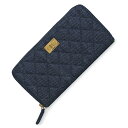 シャネル 財布 レディース（売れ筋ランキング） 【未使用　展示品】シャネル CHANEL 2.55 マトラッセ ラウンドファスナー ジップ 長財布 デニム ブルー 青 ゴールド金具 A69207 箱付