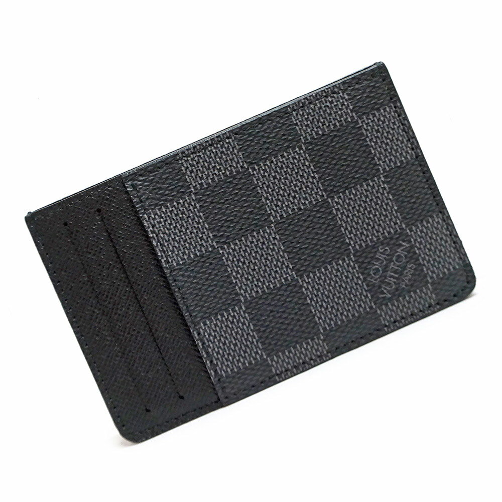 【新品・未使用品】ルイ ヴィトン LOUIS VUITTON ネオ ポルト カルト カードケース パスケース 名刺入れ 定期入れ ダミエグラフィット ブラック 黒 N62666 箱付