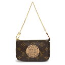【未使用保管品】ルイ ヴィトン LOUIS VUITTON ミニ ポシェット アクセソワール アクセサリーポーチ T&B ハンド ミニ チェーン バッグ モノグ...