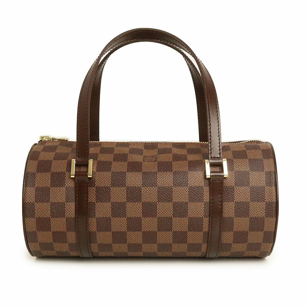 ルイヴィトン ハンドバッグ（レディース） 【未使用保管品】ルイ ヴィトン LOUIS VUITTON パピヨン PM 26 ハンドバッグ ダミエ ブラウン 茶 ゴールド金具 N51304