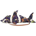 【未使用 展示品】ロエベ LOEWE パウラズ イビザ シャーク 2way ショルダー ハンドバッグ 斜め掛け キャンバス カーフスキン レザー 貝殻 マルチカ...