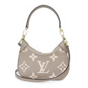 【未使用　展示品】ルイ ヴィトン LOUIS VUITTON バガテル NM 2way ショルダーバッグ 斜め掛け モノグラムアンプラント レザー トゥルトレール ベージュ ゴールド金具 M46112