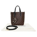 【未使用保管品】ルイ ヴィトン LOUIS VUITTON ベルモント NV BB 2Way ショルダー ハンドバッグ 斜め掛け ダミエ ブラウン ブラック 茶 黒 ゴールド金具 N60348