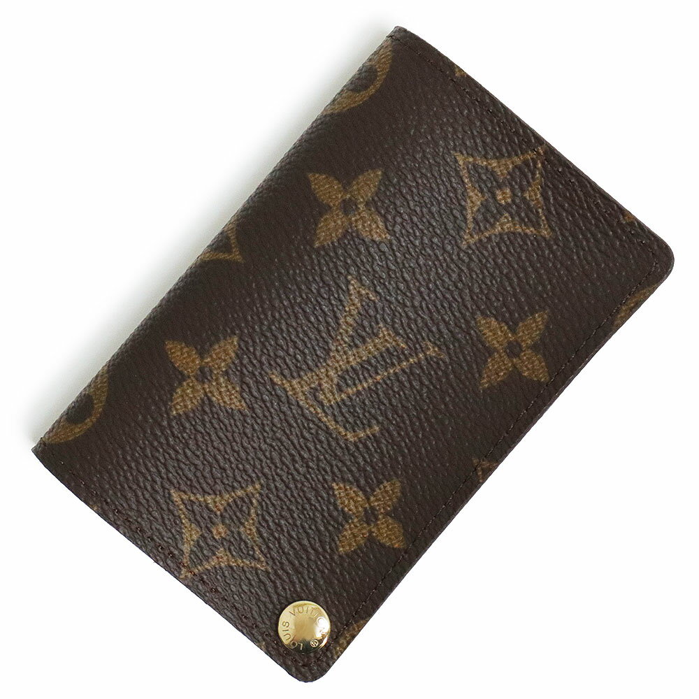 楽天ブランドシティ　BrandCity【未使用保管品】ルイ ヴィトン LOUIS VUITTON ポルト カルト クレディ プレッシオン カードケース 名刺入れ モノグラム ブラウン 茶 ゴールド金具 M60937 箱付