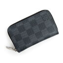 楽天ブランドシティ　BrandCity【新品・未使用品】ルイ ヴィトン LOUIS VUITTON ジッピー コインパース コインケース 小銭入れ 財布 ダミエグラフィット ブラック 黒 シルバー金具 N63076 箱付