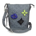 【未使用 展示品】ルイ ヴィトン LOUIS VUITTON クライミング ホーボー クルーザー PM ショルダーバッグ 斜め掛け トリヨンレザー グレー シル...