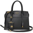 【美品】プラダ PRADA エスプラナード 2way ショルダー ハンドバッグ 斜め掛け SAFFIANO CITY C カーフ サフィアーノ レザー NERO...