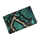【新品・未使用品】ルイ ヴィトン LOUIS VUITTON ポルト カルト サーンプル パスケース 名刺入れ 定期入れ カードケース パイソン エキゾチックレ...