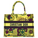 【新品・未使用品】クリスチャンディオール Christian Dior BOOK TOTE ブックトート ミディアム ジャルダン インディアン ハンドバッグ キ...