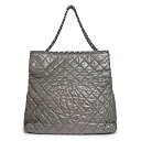 【美品】シャネル CHANEL マトラッセ ココマーク チェーン ラージ ショルダー ラグジュアリー トートバッグ カーフスキン レザー シルバー金具