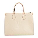 【未使用 展示品】ルイ ヴィトン LOUIS VUITTON オンザゴー MM 2WAY ショルダー トート ハンドバッグ モノグラムアンプラント グレインレザ...